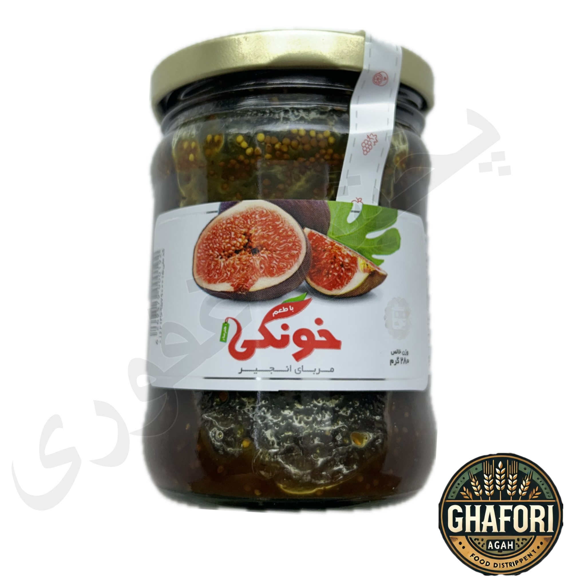 مربا انجیر کوچک طعم خونگی