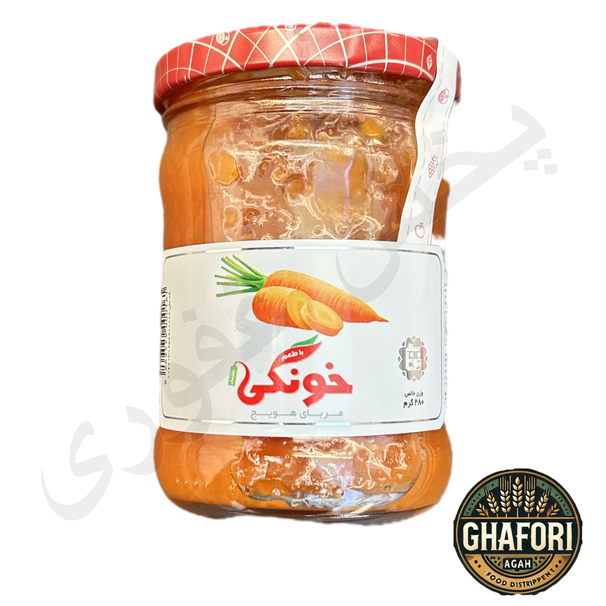 مربا هویج کوچک طعم خونگی